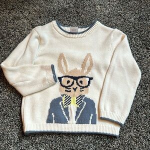 Bunny sweater boys 3t